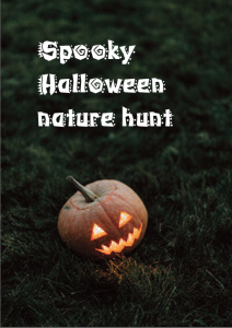 Spooky Halloween Nature Hunt